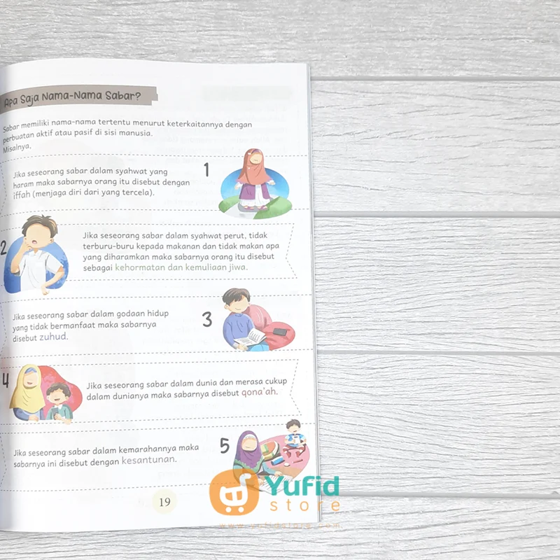 BUKU ENSIKLOPEDIA SABAR FOR KIDS (AHLAN) - Image 8