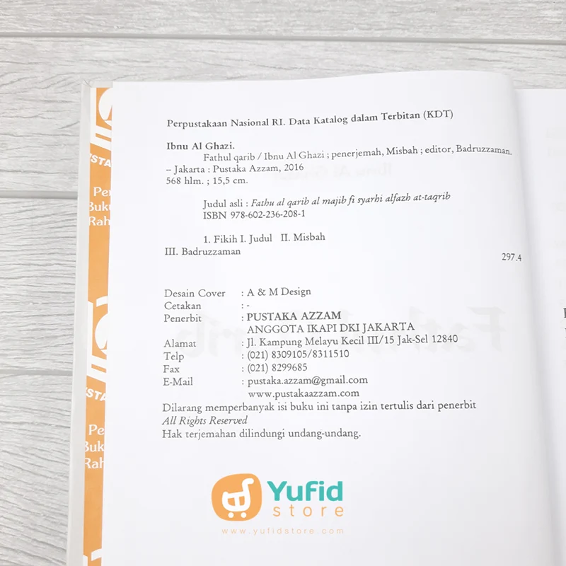 Buku Fathul Qarib (Pustaka Azzam) - Image 3
