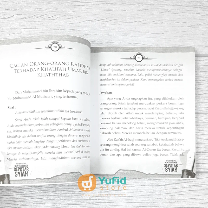 BUKU FATWA FATWA-FATWA KONTEMPORER SEPUTAR SYIAH (MULTAZAM) - Image 8