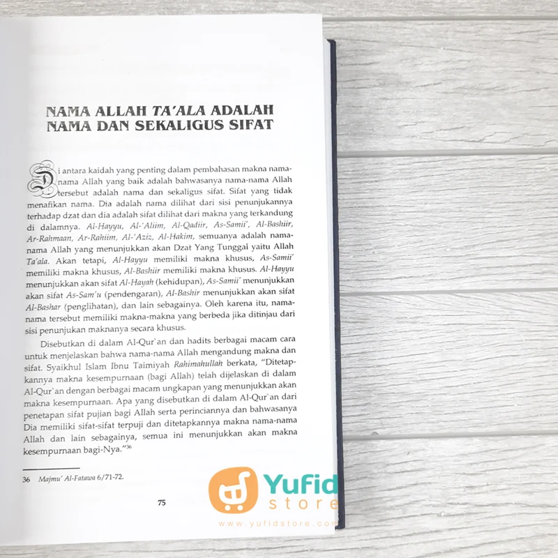 BUKU FIKIH ASMAUL HUSNA (DARUSSUNNAH) - Image 8