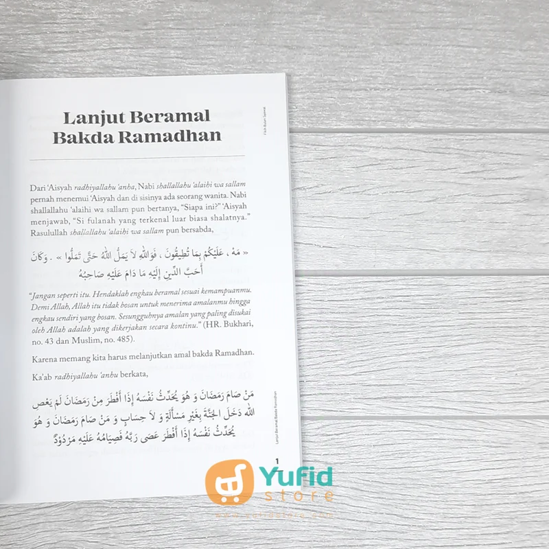 BUKU FIKIH BULAN SYAWAL - PUASA SYAWAL, QADHA DAN FIDYAH (RUMAYSHO) - Image 6