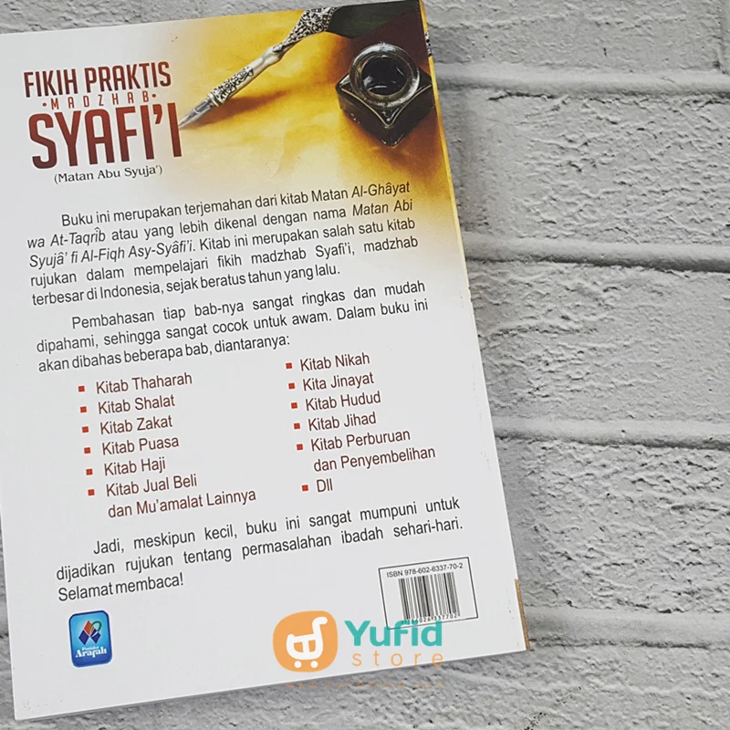 Buku Fikih Praktis Madzhab Syafii Matan Abu Syuja (Pustaka Arafah) - Image 2