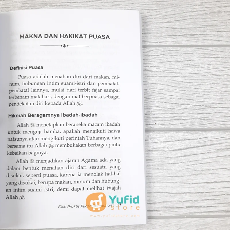 BUKU FIKIH PRAKTIS PUASA RAMADHAN (PUSTAKA ELBA) - Image 7