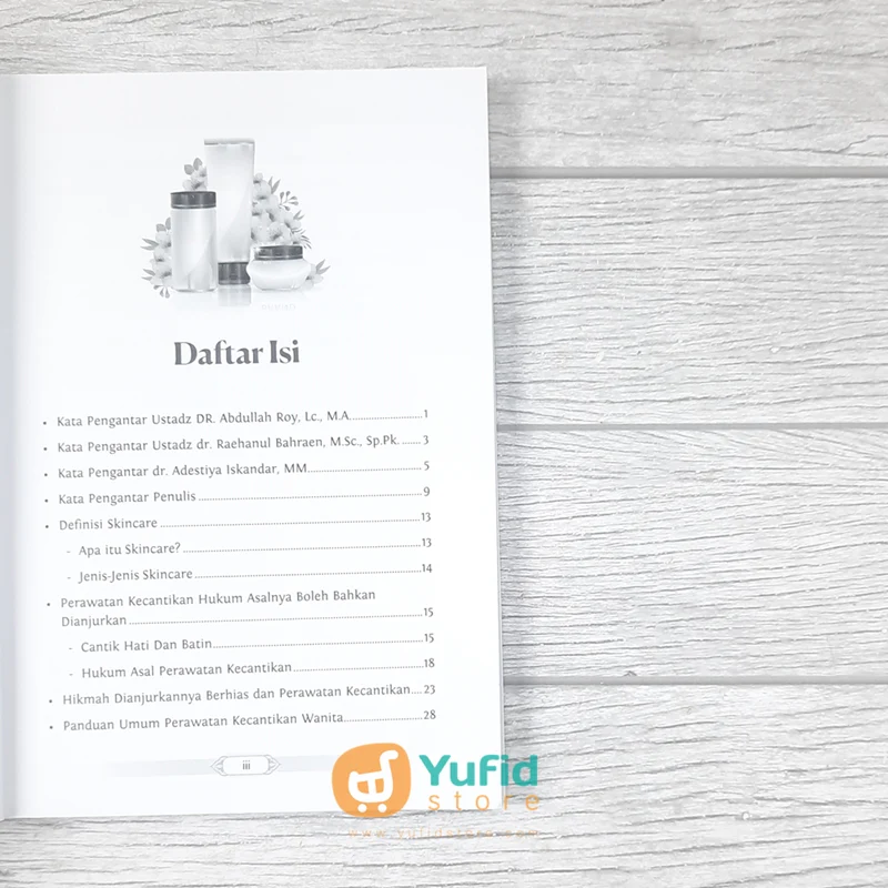BUKU FIKIH SKINCARE AGAR TAMPILAN CANTIK DAN GLOWING SESUAI SYARIAT (PUSTAKA SYAHRUL FATWA) - Image 4