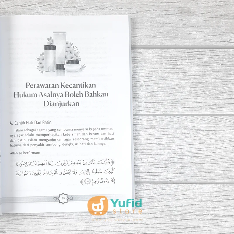 BUKU FIKIH SKINCARE AGAR TAMPILAN CANTIK DAN GLOWING SESUAI SYARIAT (PUSTAKA SYAHRUL FATWA) - Image 7