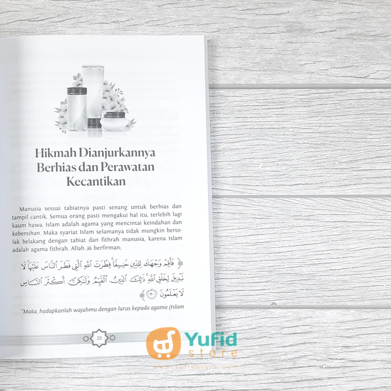 BUKU FIKIH SKINCARE AGAR TAMPILAN CANTIK DAN GLOWING SESUAI SYARIAT (PUSTAKA SYAHRUL FATWA) - Image 8