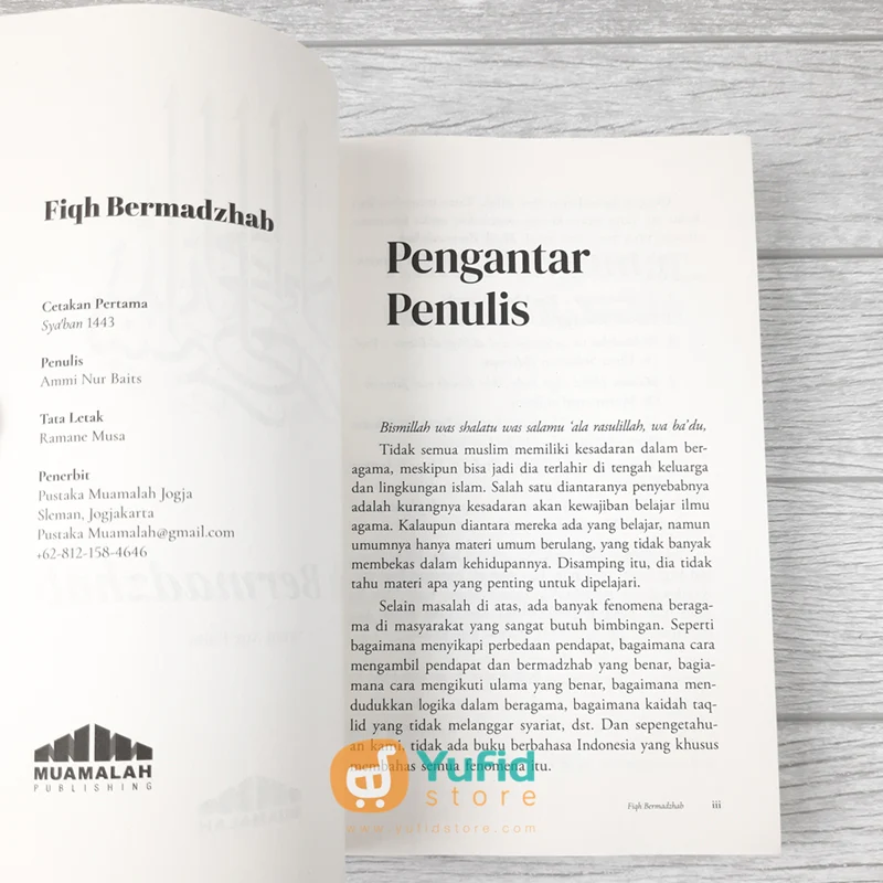 BUKU FIQIH BERMADZHAB PENGANTAR MEMAHAMI CARA BERAGAMA (MUAMALAH PUBLISHING) - Image 3
