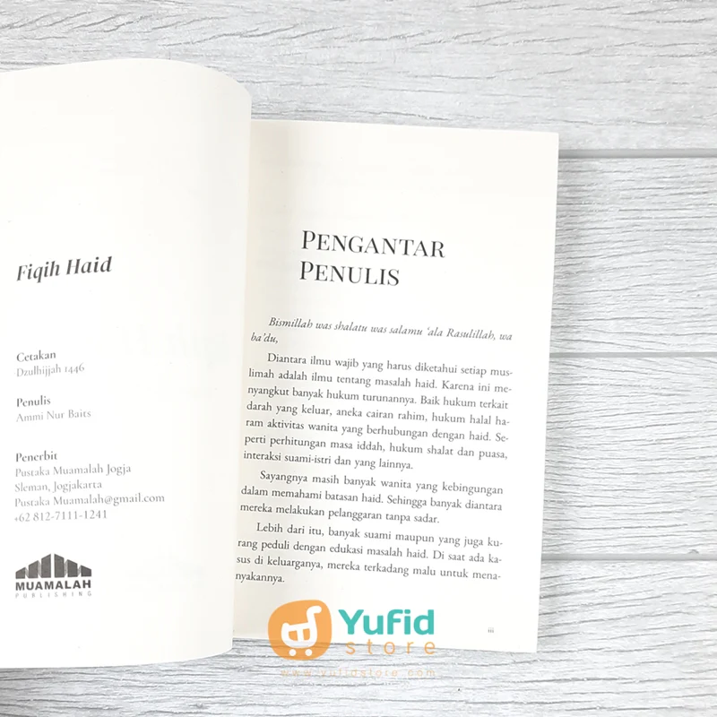 BUKU FIQIH HAID - AGAR TIDAK GALAU SAAT HAID (MUAMALAH PUBLISHING) - Image 3
