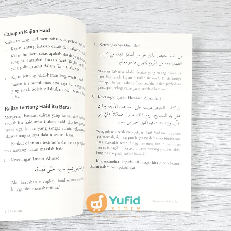 BUKU FIQIH HAID - AGAR TIDAK GALAU SAAT HAID (MUAMALAH PUBLISHING) - Image 7