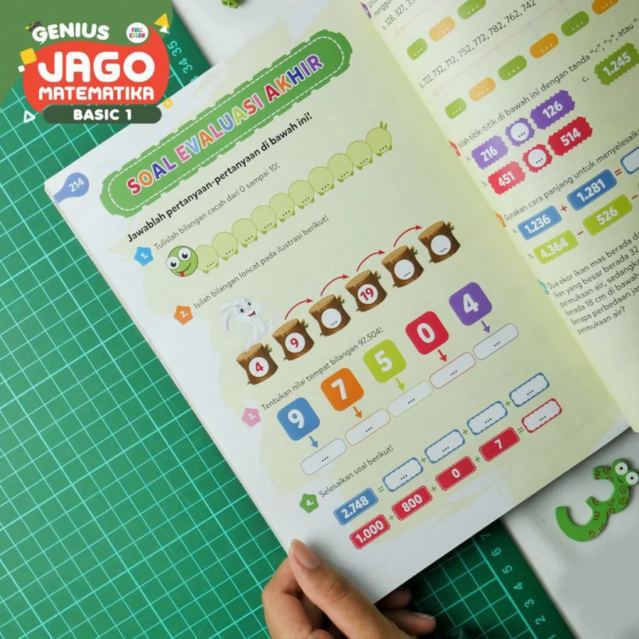 BUKU GENIUS JAGO MATEMATIKA BASIC 1 UNTUK SD KELAS 1-3 (VISI MANDIRI) - Image 10