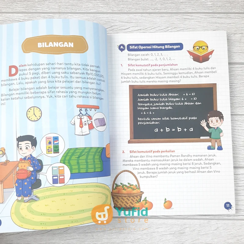 BUKU GENIUS JAGO MATEMATIKA BASIC 2 UNTUK SD KELAS 4-6 (VISI MANDIRI) - Image 4