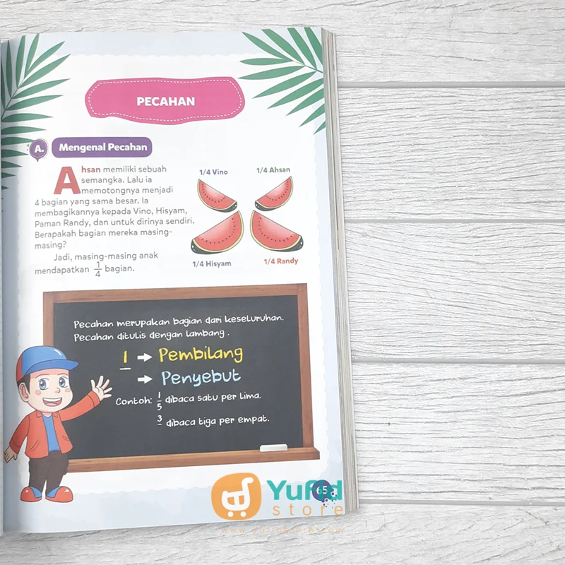 BUKU GENIUS JAGO MATEMATIKA BASIC 2 UNTUK SD KELAS 4-6 (VISI MANDIRI) - Image 7