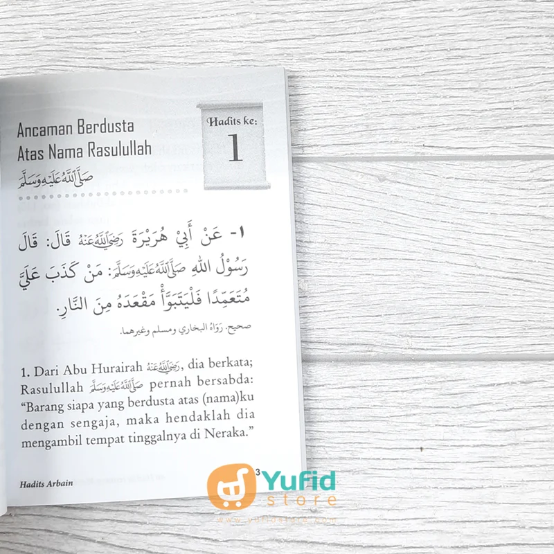 BUKU HADITS ARBAIN ABU UNAISAH (PUSTAKA IMAM ASY SYAFII) - Image 6