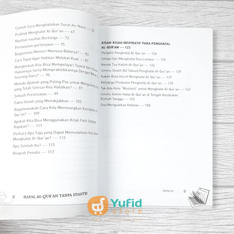 BUKU HAFAL AL-QURAN TANPA NYANTRI CARA INOVATIF MENGHAFAL AL-QURAN (PUSTAKA ARAFAH) - Image 5