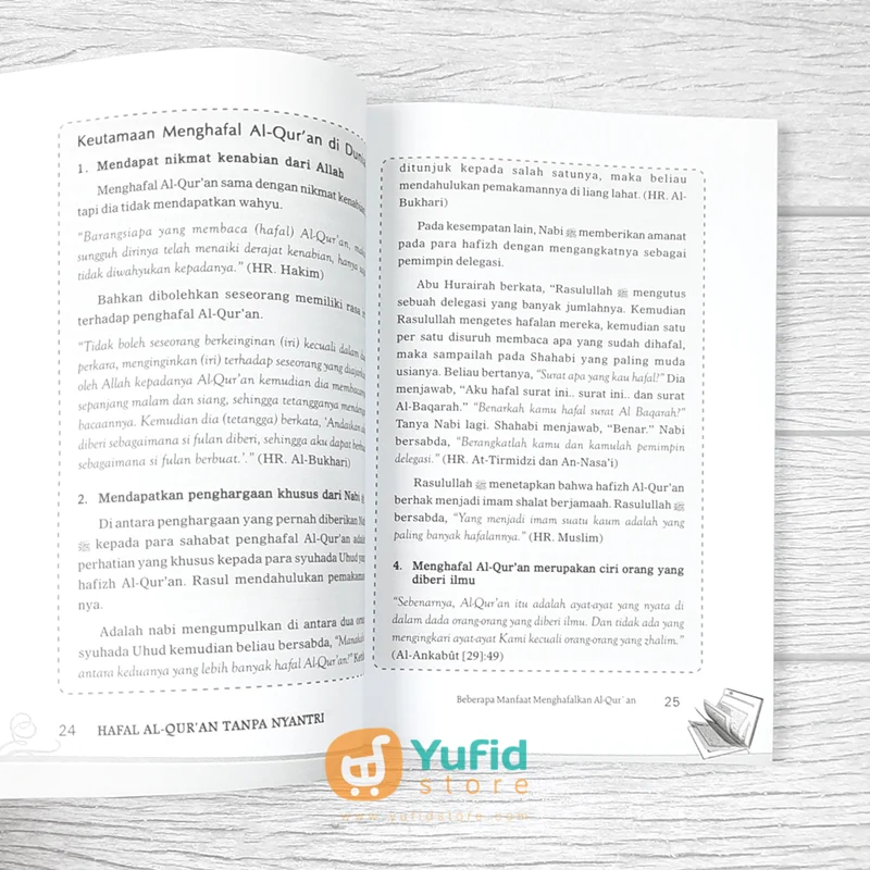 BUKU HAFAL AL-QURAN TANPA NYANTRI CARA INOVATIF MENGHAFAL AL-QURAN (PUSTAKA ARAFAH) - Image 7