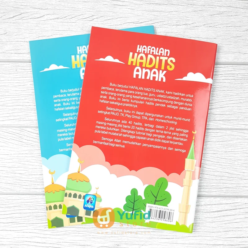 BUKU HAFALAN HADITS ANAK - SET JILID 1-2 (PUSTAKA ARAFAH) - Image 2