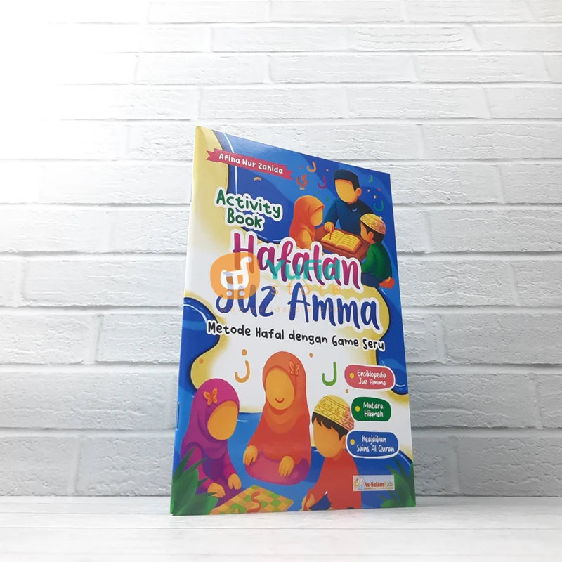 BUKU HAFALAN JUZ AMMA METODE HAFAL DENGAN GAME SERU (AS-SALAM KIDS)