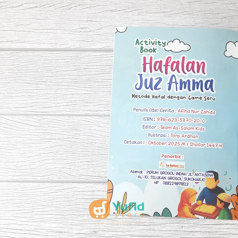 BUKU HAFALAN JUZ AMMA METODE HAFAL DENGAN GAME SERU (AS-SALAM KIDS) - Image 3