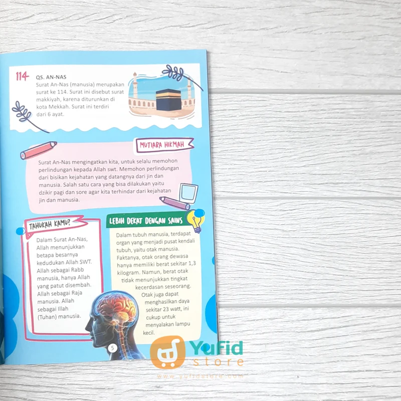 BUKU HAFALAN JUZ AMMA METODE HAFAL DENGAN GAME SERU (AS-SALAM KIDS) - Image 5