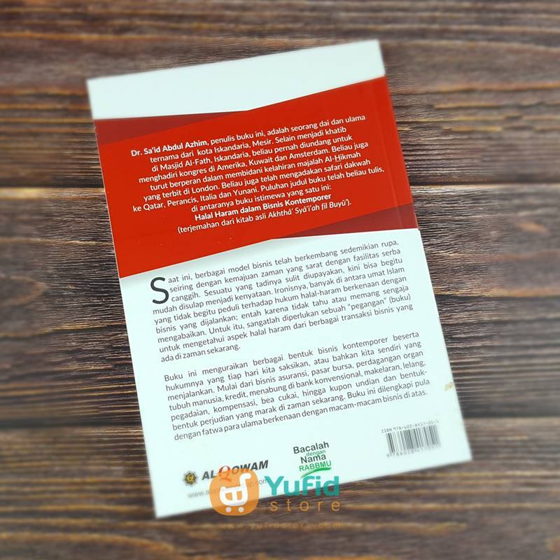 Buku Halal Haram Dalam Bisnis Kontemporer (Al-Qowam) - Image 2
