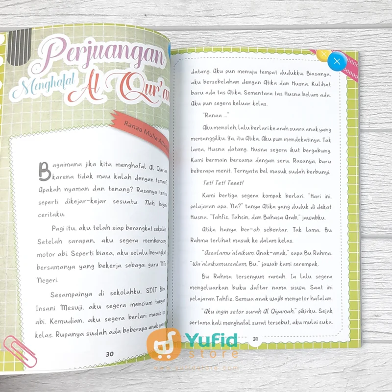 BUKU HARIKU INDAH BERSAMA AL-QURAN (AHLAN) - Image 7