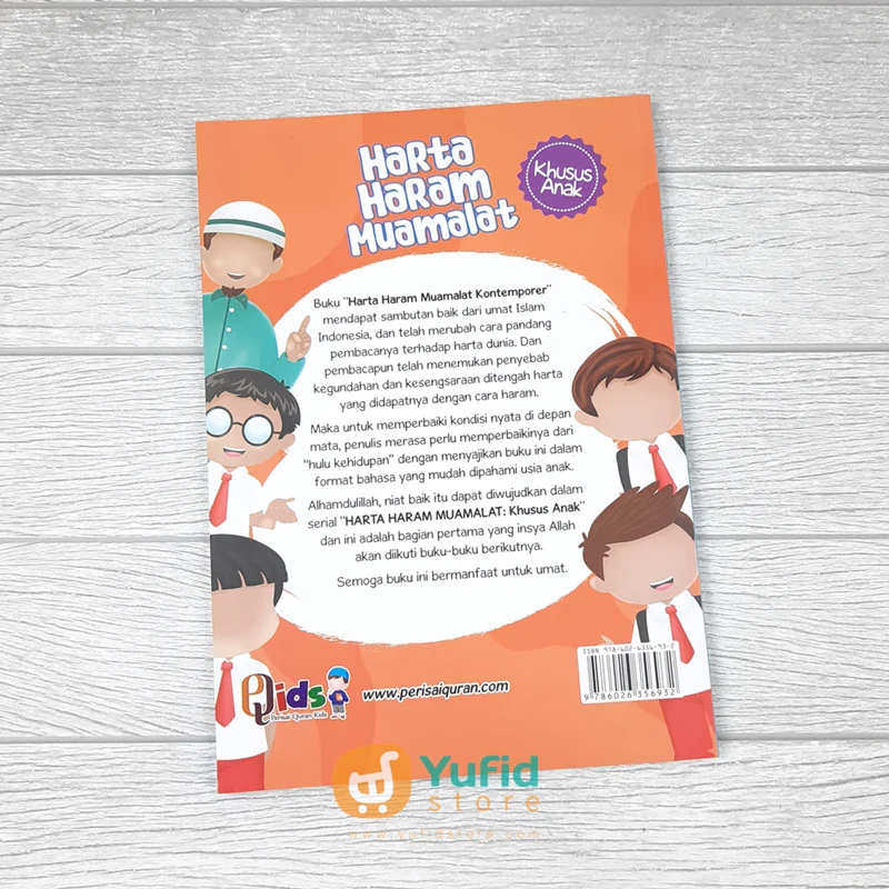 Buku Harta Haram Muamalat Khusus Anak Jilid 1 (QIDS) - Image 2