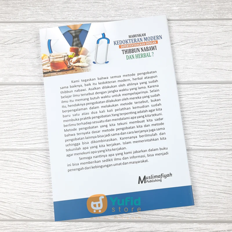 Buku Haruskah Kedokteran Modern Dipertentangkan Dengan Thibbun Nabawi Dan Herbal Muslimafiyah Publishing - Image 2