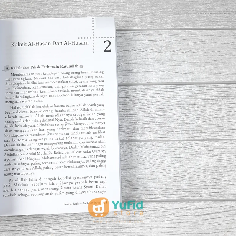 BUKU HASAN DAN HUSAIN THE UNTOLD STORIES (PUSTAKA IMAM ASY SYAFII) - Image 7