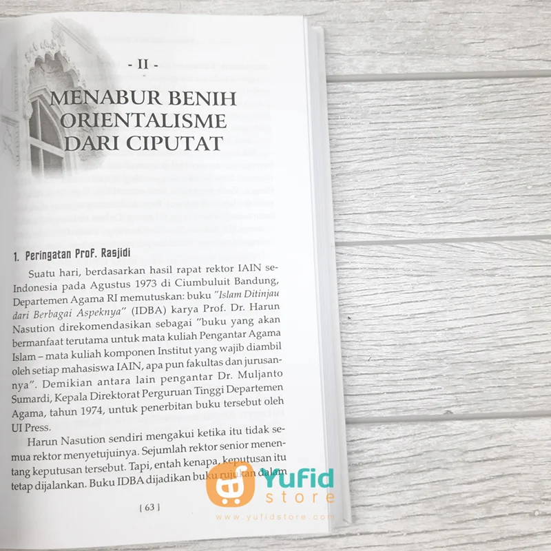 Buku Hegemoni Kristen-Barat Dalam Studi Islam di Perguruan Tinggi (Gema Insani Press) - Image 8