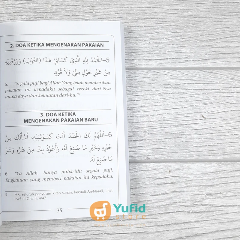 BUKU HISHNUL MUSLIM DOA DAN ZIKIR SEHARI-HARI DARI AL-QURAN DAN AS-SUNNAH (AQWAM) - Image 6