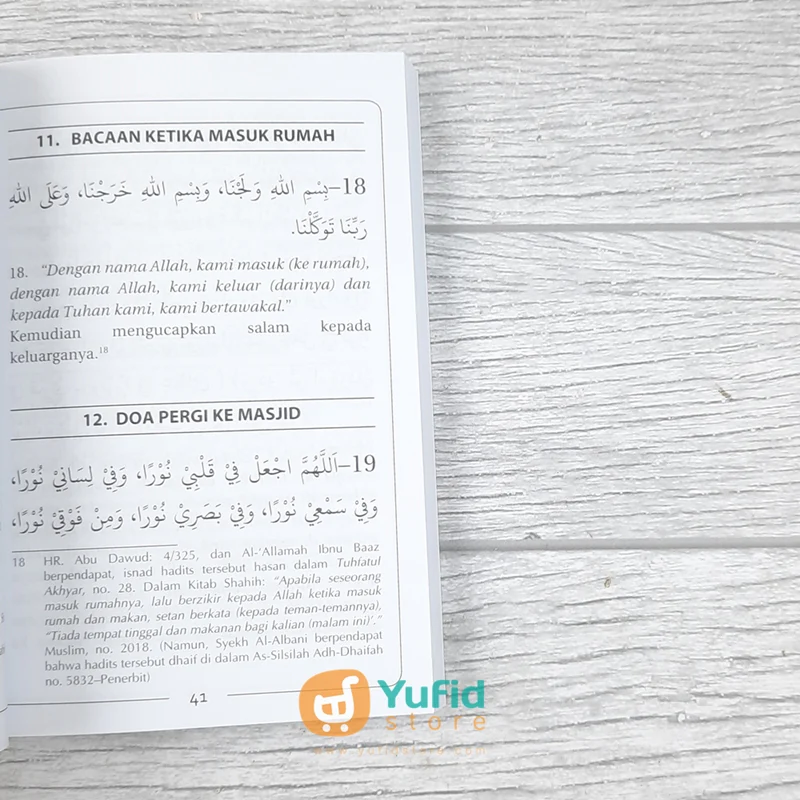 BUKU HISHNUL MUSLIM DOA DAN ZIKIR SEHARI-HARI DARI AL-QURAN DAN AS-SUNNAH (AQWAM) - Image 7