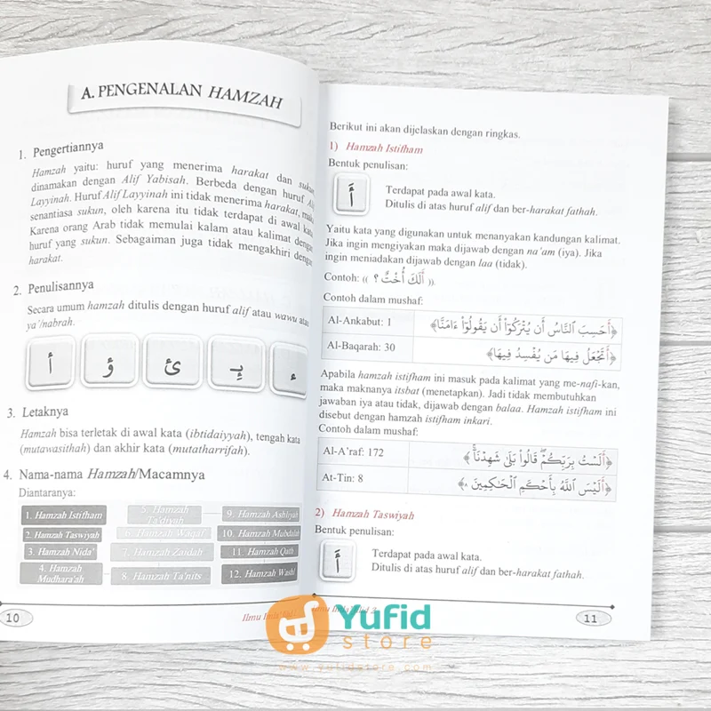 BUKU ILMU IMLA’ PANDUAN DASAR MENULIS KATA DAN KALIMAT BAHASA ARAB JILID 2 (DAAR ILMI) - Image 7