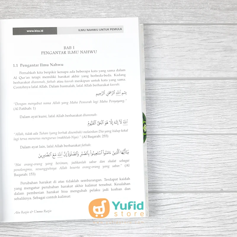 BUKU ILMU NAHWU UNTUK PEMULA - FREE DVD ANIMASI NAHWU (BISA) - Image 8