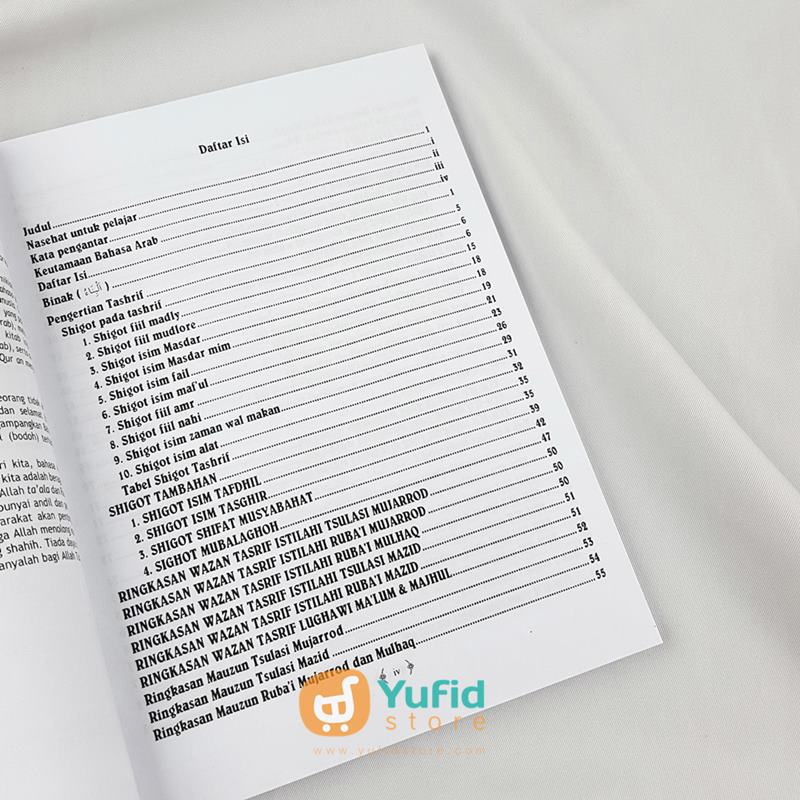 Buku Ilmu Shorof Super Lengkap (al-Fatih Press) - Image 3