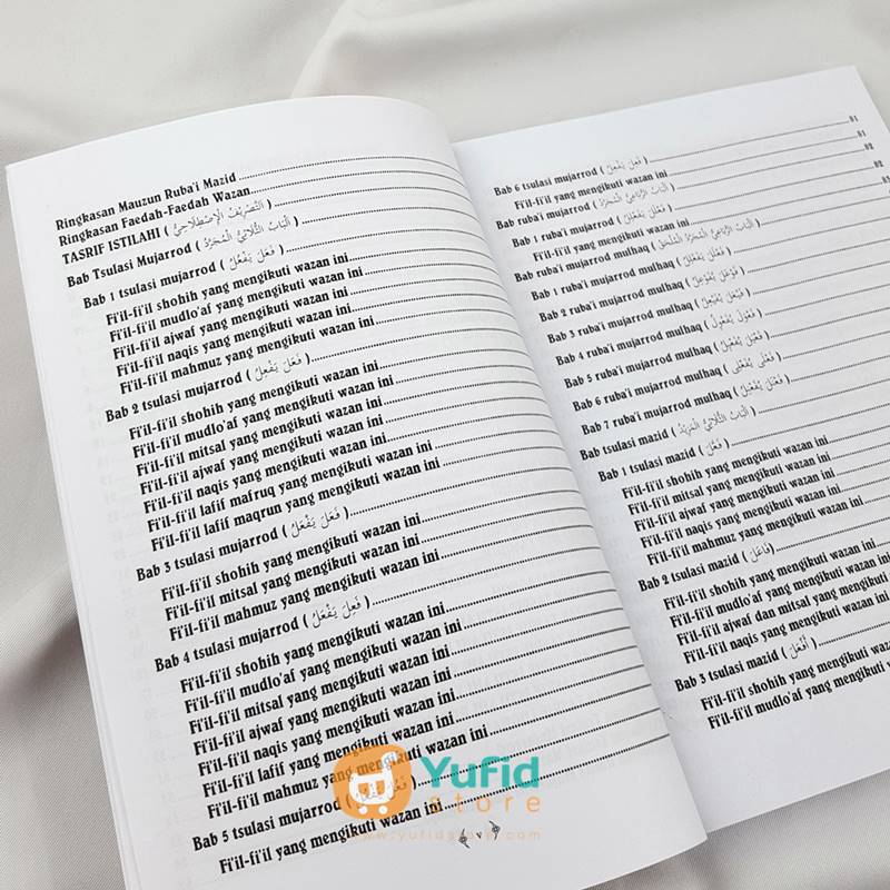 Buku Ilmu Shorof Super Lengkap (al-Fatih Press) - Image 4