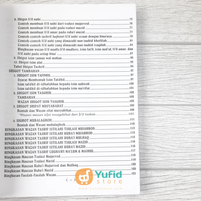 BUKU ILMU SHOROF SUPER LENGKAP (AL FATIH PRESS) - Image 5