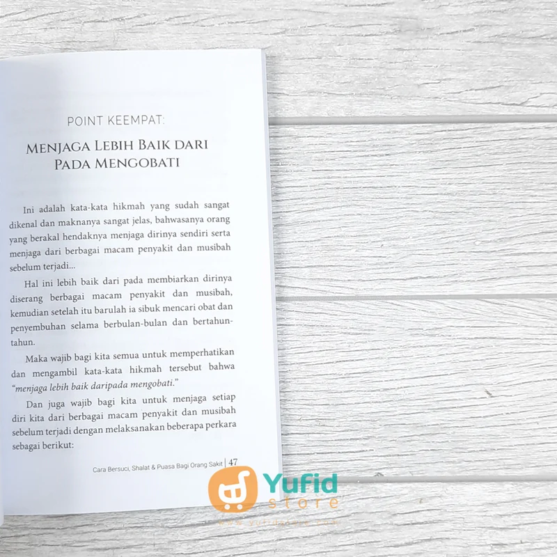 BUKU INDAHNYA SAKIT DAN NIKMATNYA SEHAT (AL QOWAM) - Image 7