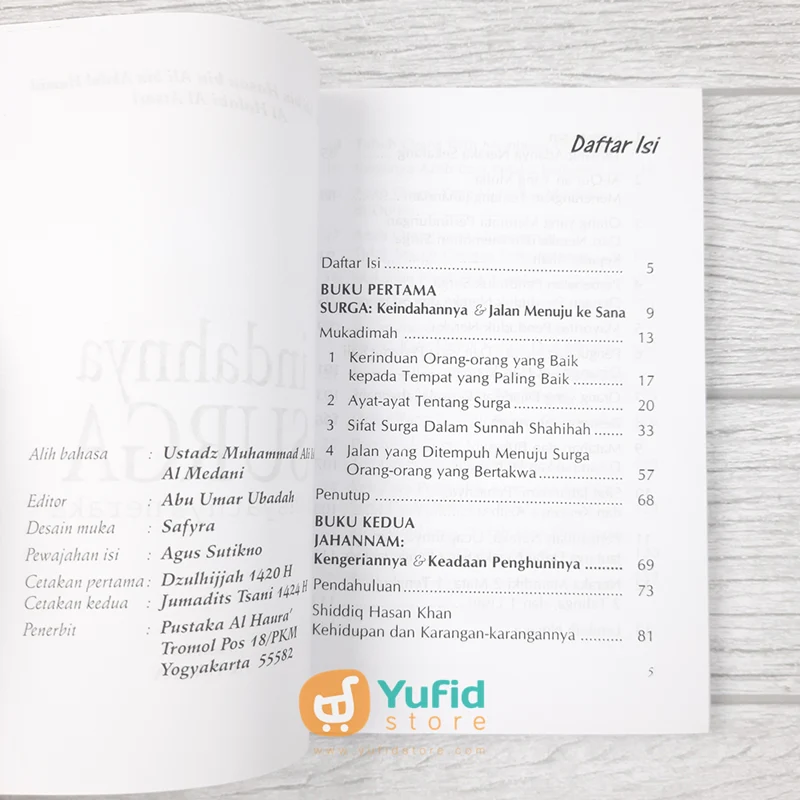 BUKU INDAHNYA SURGA DAHSYATNYA NERAKA (AL HAURA) - Image 3