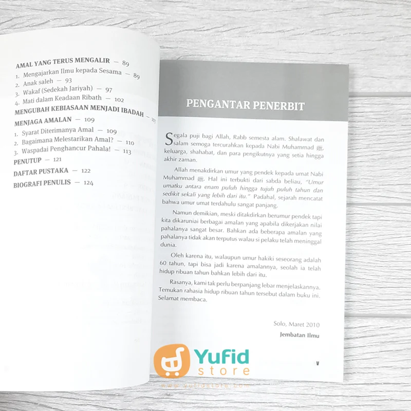BUKU INGIN HIDUP 4000 TAHUN, KIAT-KIAT MEMPERPANJANG SECARA HAKIKI & MAKNAWI (AQWAM) - Image 4