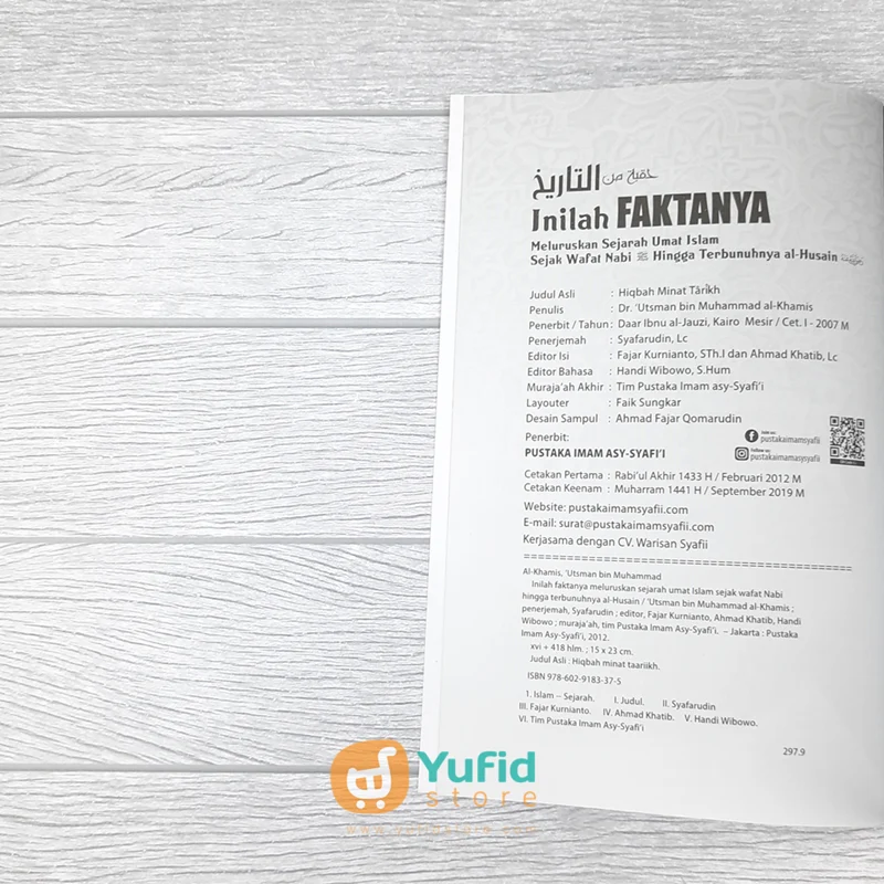 BUKU INILAH FAKTANYA MELURUSKAN SEJARAH UMAT ISLAM SEJAK WAFAT NABI (PUSTAKA IMAM ASY-SYAFII) - Image 3