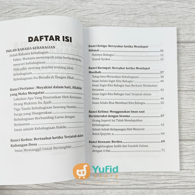 BUKU INILAH RAHASIA KEBAHAGIAAN DAN SIFAT HAMBA PILIHAN ALLAH (FAHD PUBLISHING) - Image 4