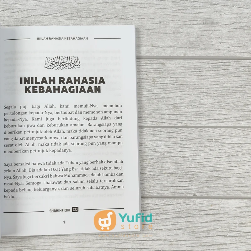 BUKU INILAH RAHASIA KEBAHAGIAAN DAN SIFAT HAMBA PILIHAN ALLAH (FAHD PUBLISHING) - Image 6
