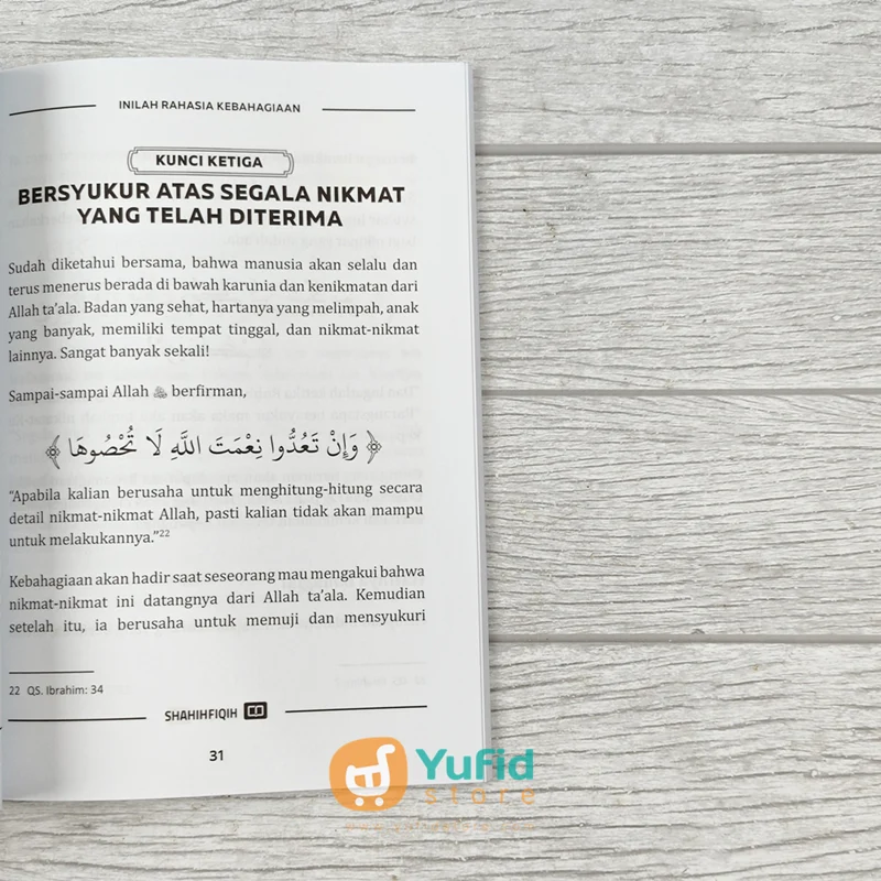 BUKU INILAH RAHASIA KEBAHAGIAAN DAN SIFAT HAMBA PILIHAN ALLAH (FAHD PUBLISHING) - Image 7