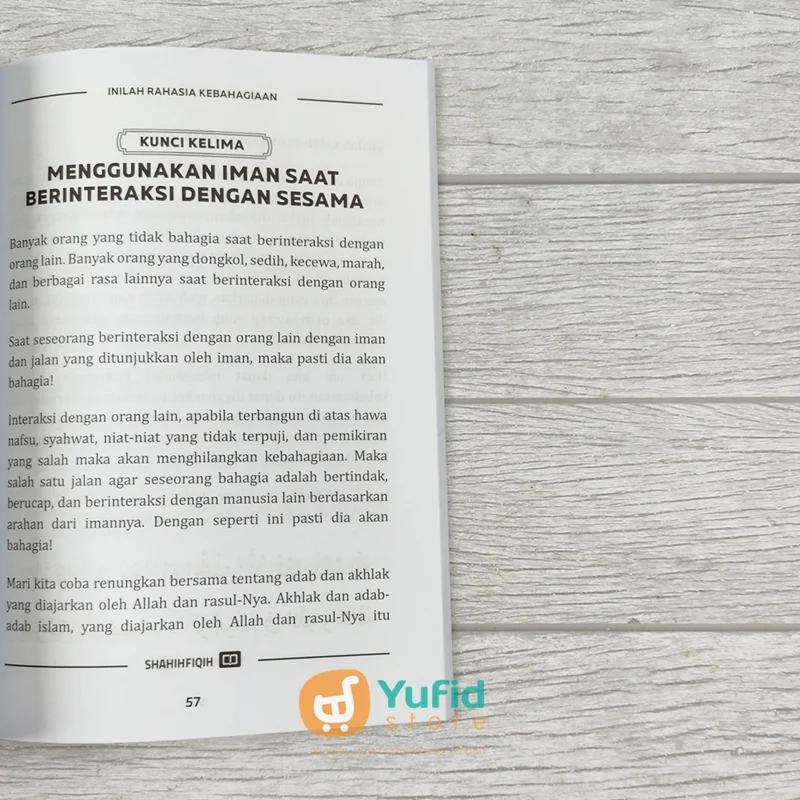 BUKU INILAH RAHASIA KEBAHAGIAAN DAN SIFAT HAMBA PILIHAN ALLAH (FAHD PUBLISHING) - Image 8