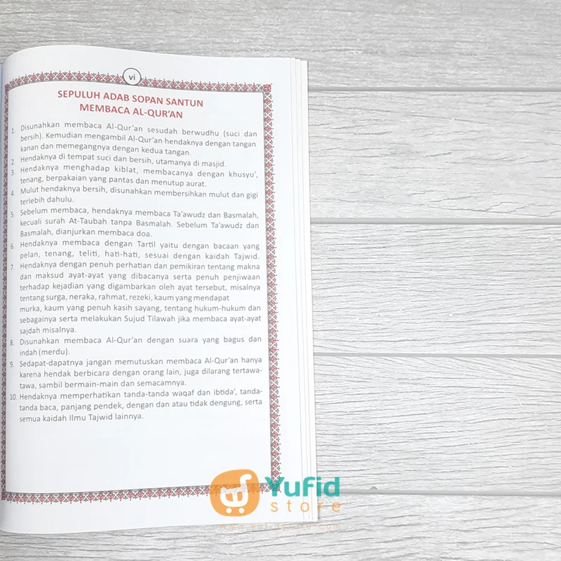 BUKU IQRA RASMUL UTSMANI - CARA CEPAT MEMBACA AL-QURAN (AT-TARTIL) - Image 5