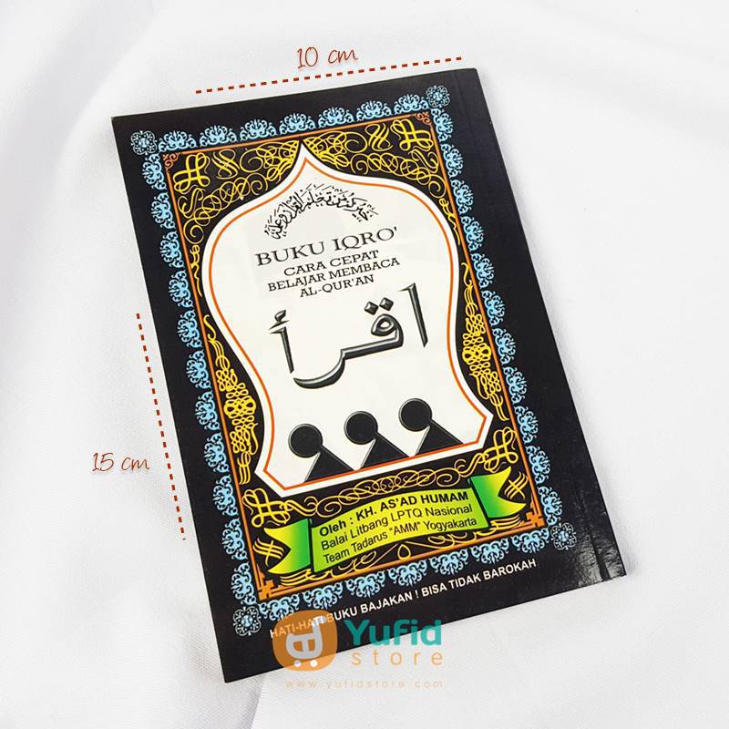 Buku Iqro’ Ukuran Kecil Cara Cepat Belajar Membaca al-Qur’an (AMM)