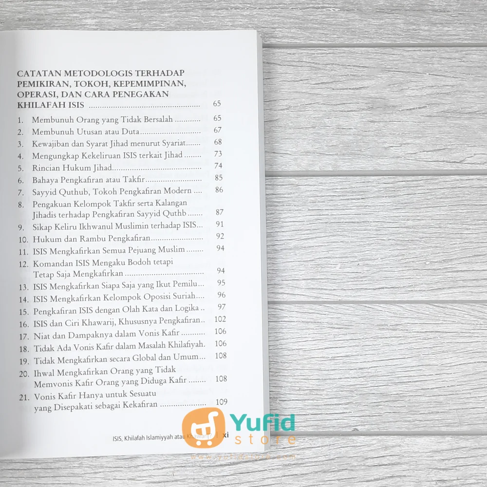 BUKU ISIS KHILAFAH ISLAMIYYAH ATAU KHAWARIJ? (PUSTAKA IMAM ASY SYAFII) - Image 5