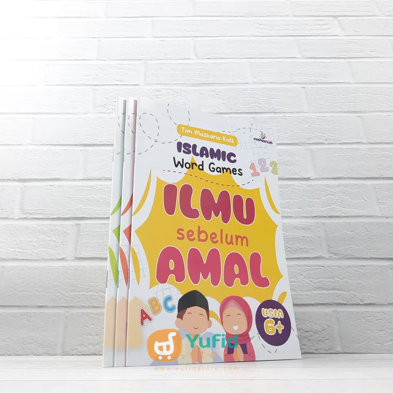 BUKU ISLAMIC WORD GAMES - SET 3 BUKU (MASKANA KIDS)