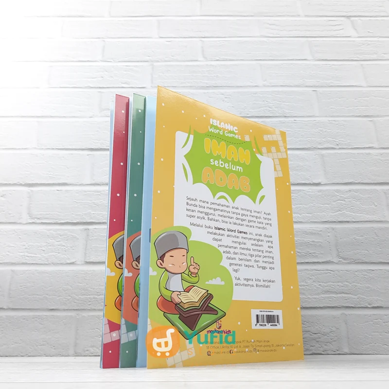 BUKU ISLAMIC WORD GAMES - SET 3 BUKU (MASKANA KIDS) - Image 2
