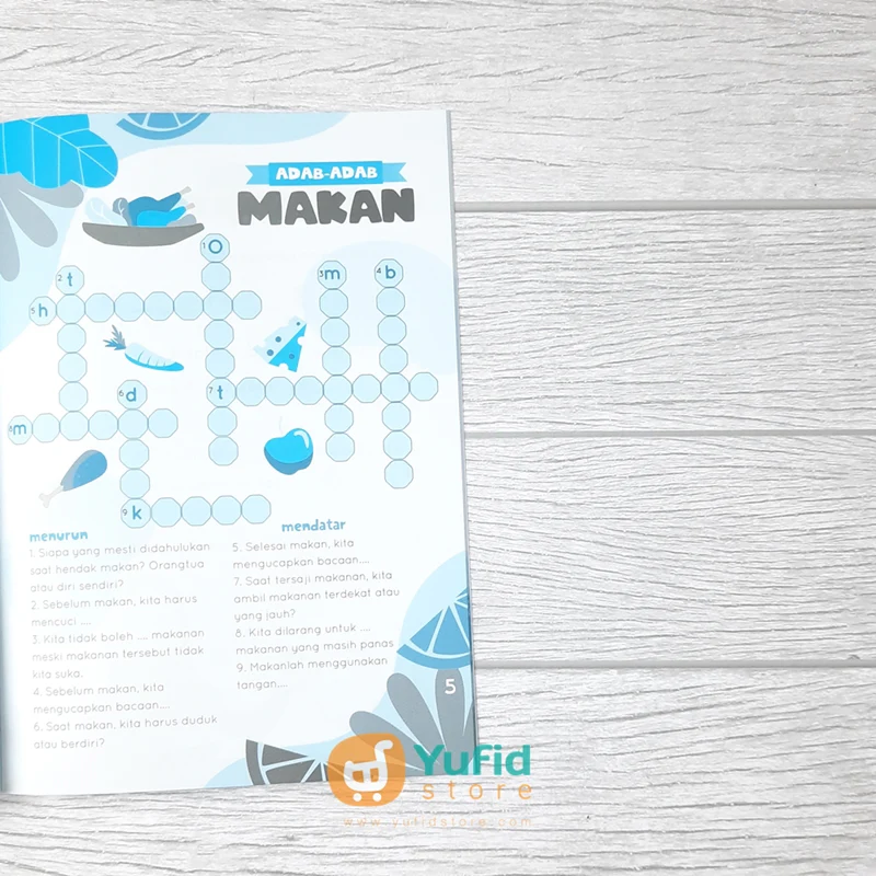 BUKU ISLAMIC WORD GAMES - SET 3 BUKU (MASKANA KIDS) - Image 8